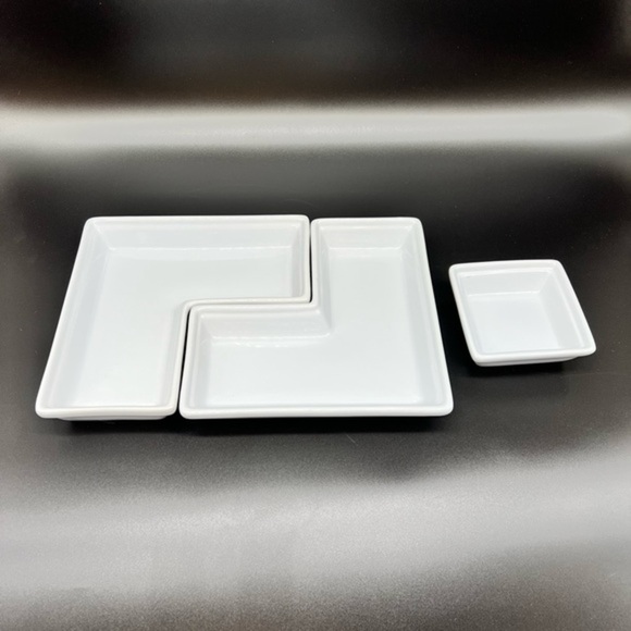 Microwave/ Dishwasher safe 3 piece interchangeable Food Network Serving bowls - Picture 2 of 10